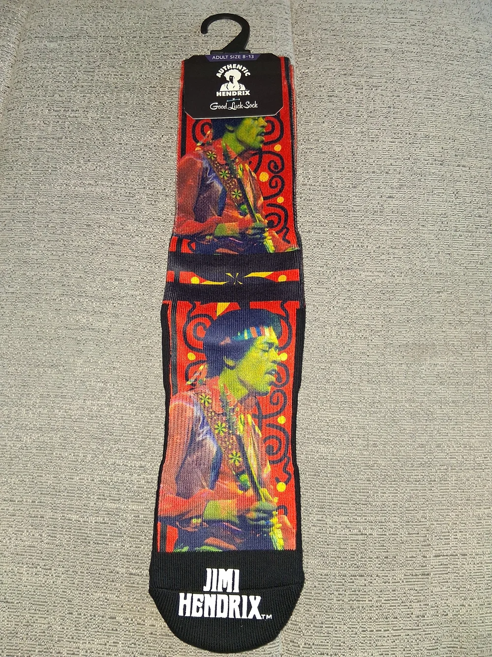 Nwt Jimi Hendrix Socks Fits Sz 8-13 Mens